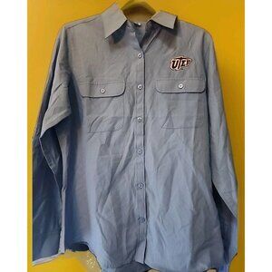 UTEP Miners Shirt Embroidery Long Sleeve Mens Medium New A106 Excellent